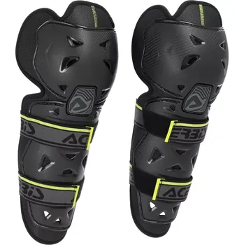 Chránič nohou Dětské chrániče kolen / kolenní chrániče ACERBIS PROFILE JUNIOR 2.0 uni velikost pro děti, barva černá/žlutá fluo pár