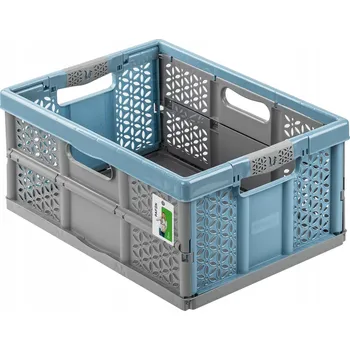 Odpadkový koš Univerzální skládací koš Keeeper, modrý, 32 l