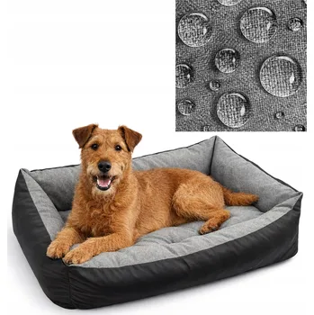 Pelíšek pro psa Pelíšek ortopedyczne dla psa 85x65 voděodolné len