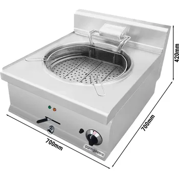 fritéza G.Gastro Elektrická fritéza na ryby - 23L (15 kW)
