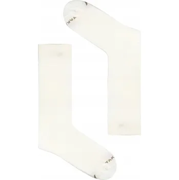 Pánské ponožky TakaPara Ponožky bílé velikost 41-45