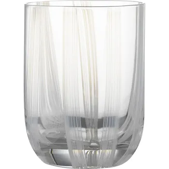 Sklenice Normann Copenhagen, Skleněný pohár Stripe 390 ml bílý - Formadore