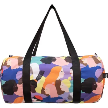 LOQI, Taška LOQI Weekender Glitter Power Sisters z recyklovaného materiálu - Formadore