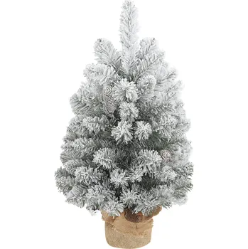 Vánoční stromek HOMCOM Mini umělý vánoční stromek 60 cm | zelený