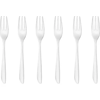 Příbor Sambonet, Malé vidličky na dort Leaf 6 ks - Formadore