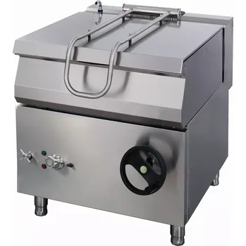 Kuchyňský gril Maxima Premium Smažící pánev 80 l - elektrická - 400V - šířka 80 cm - hloubka 90 cm | 09398669