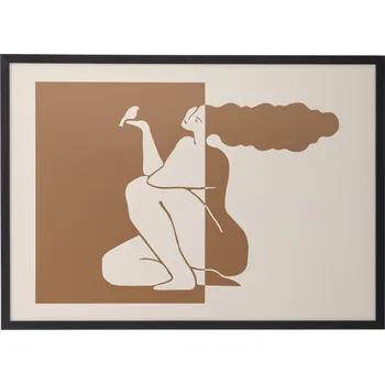 Bytová dekorace Bloomingville, Obraz v rámu Madelein 44 x 61 cm - Formadore