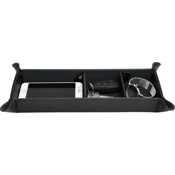 Šperkovnice Stackers, Podložka na drobné předměty Stackers obdélníková s přihrádkami černá - Formadore
