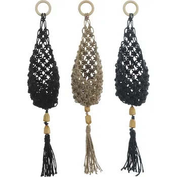 Stojan na květiny Bloomingville, Květináče závěsné Bloomingville jutové 3 ks - Formadore