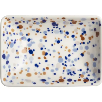 Šperkovnice Iittala, Dekorativní podnos Oiva Toikka Helle 10 cm hnědo-modré - Formadore