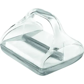 Papírový ubrousek Guzzini, Držák na ubrousky Feeling s držadlem šedý - Formadore