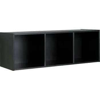 regál Regál Meble Domiko 105,6 cm x 36,6 cm x 35 cm černý