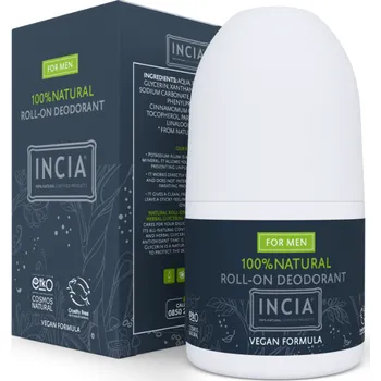 Přírodní roll-on deodorant pro muže 50ml Incia