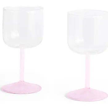 Sklenice Hay, Sklenice na víno Tint, růžové, 2 ks - Formadore