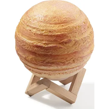 Stojací lampa IDEENWELT LED světlo planeta