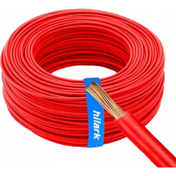 elektrický kabel Instalační kabel H07V-K LgY 1x4mm² lanko třídy 5 červený 100m
