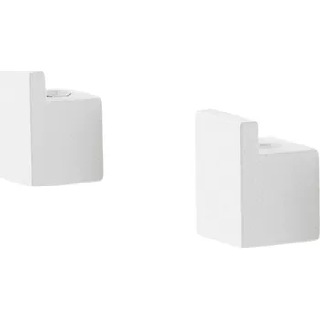 Věšák Audo Copenhagen, Nástěnné háčky Kubus bílé 2 ks - Formadore