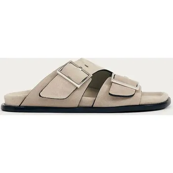 Dámské pantofle Semišové pantofle Alohas Alba S101185.01 béžová 80X, EUR 40