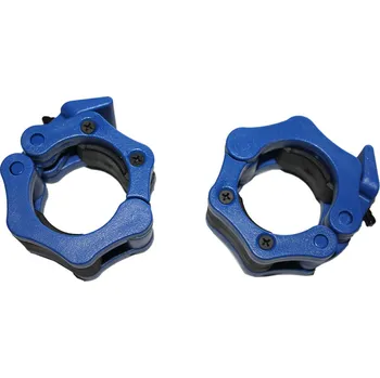 Objímka pro činku Merc sport Rychlouzávěr na osu činky modrý