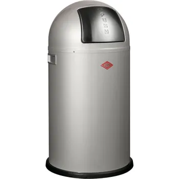 Odpadkový koš Wesco, Odpadkový koš PushBoy 50 l stříbrný - Formadore