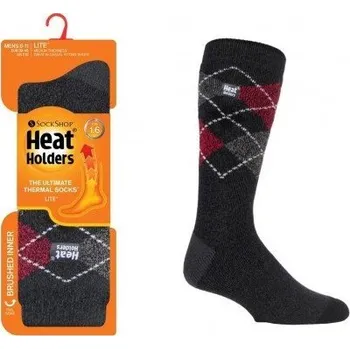 Pánská móda Heat Holders LITE Pánské termoizolační ponožky Argyle (TOG 1,6)