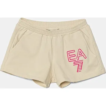 Chlapecké kraťasy Dětské kraťasy EA7 Emporio Armani 7G000047.AF13135 béžová 12X, vel. 110