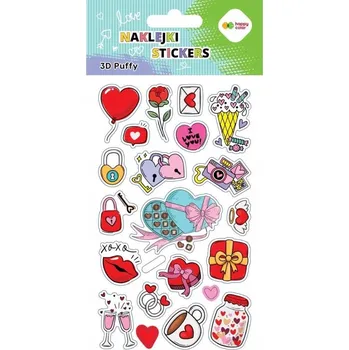 samolepka Samolepky - Valentýnské Happy Color