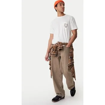 Pánské oblečení RVCA T-Shirt Lucky You EVYZT00274 Écru Regular Fit L