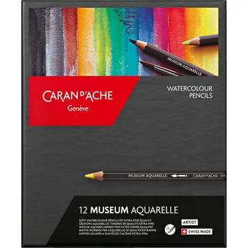 Pastelka Caran D'ache Museum Aquarelle 12 Pastelky
