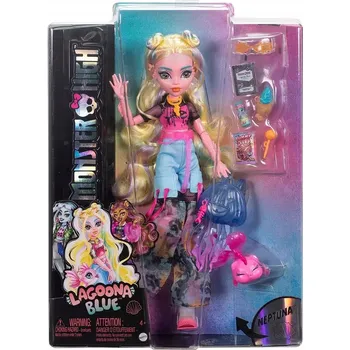 Panenka Panenka Mattel Monster High Lagoona Blue 29 cm