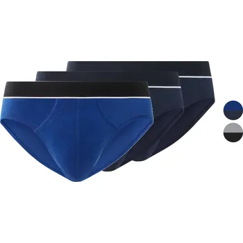 Slipy esmara Men Pánské slipy s BIO bavlnou, 3 kusy