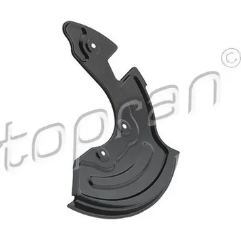 Brzdový kotouč Ochranný plech proti rozstřikování, brzdový kotouč TOPRAN 117 963