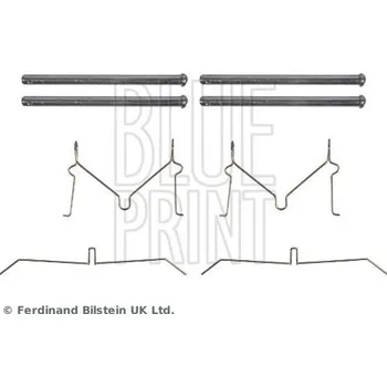 Přislušenství brzdového systému Sada příslušenství, obložení kotoučové brzdy BLUE PRINT ADBP480005