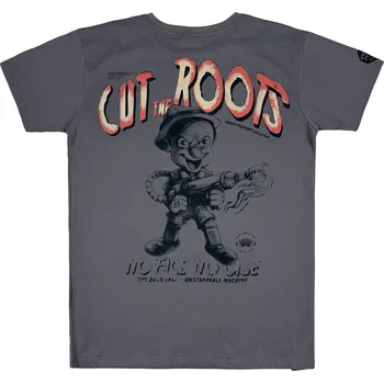 Pánské tričko Tričko YAKUZA PREMIUM 4012 lila matt Barva: antracit, Velikost: L