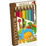 Čokoládové pastelky - motiv dinosauři 100 g