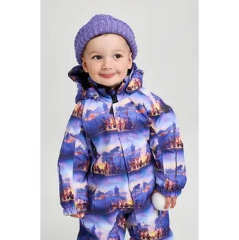 Pokrývka hlavy Dětská vlněná čepice Reima Villaisa 5300282A.G.9BYH fialová 48X, vel. 48/50