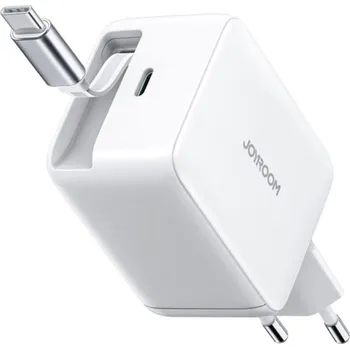 JOYROOM JR-TCL06 sada adaptéru s portem USB-C a výsuvného kabelu USB-C - 67W - bílá