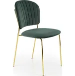 Jídelní židle Lento, tmavě zelená
