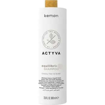 Šampon Kemon Actyva Equilibrio Shampoo - Čisticí šampon pro rychle se mastící vlasy 250 ml