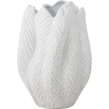Bytová dekorace Bloomingville, Váza Besa 26 cm bílá - Formadore