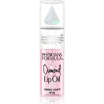 Lesk na rty Physicians Formula Mineral Wear® Diamond Lip Oil olej na rty odstín Pink Diamond 4.6 ml