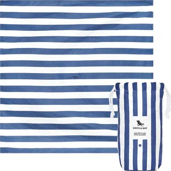 deka Dock & Bay, Pikniková deka Dock & Bay 170 x 240 cm, námořnická modrá - Formadore
