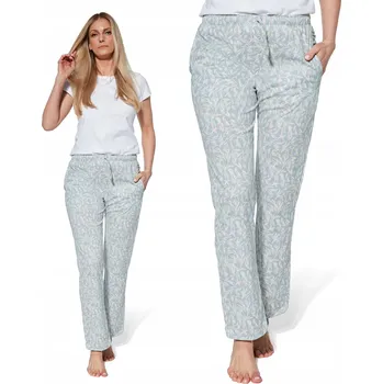 Dámské pyžamo CORNETTE 690/37 Pyžamové kalhoty 100% BAVLNA - XL