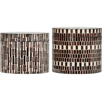 Úložný box House Doctor, Dóza na uchovávání potravin Lango 2 ks - Formadore