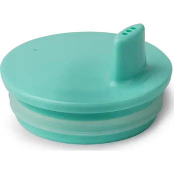 Design Letters, Víčko s pítkem na melaminový hrnek AJ Kids tyrkysové - Formadore