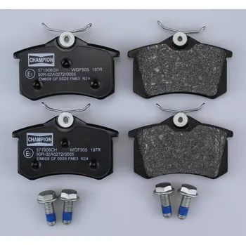 Autodíl Sada brzdových destiček, kotoučová brzda CHAMPION 571906CH