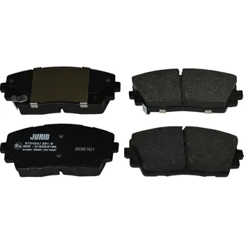 Brzdová destička Sada brzdových destiček, kotoučová brzda JURID 573420J