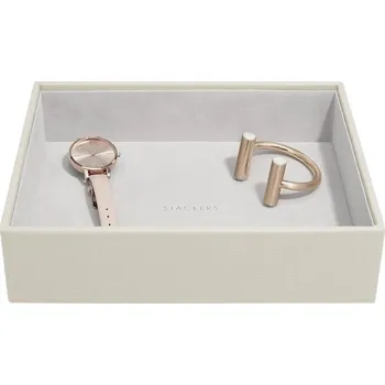 Šperkovnice Stackers, Krabička na šperky Stackers open classic světle béžová - Formadore