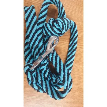 Vodítko pro psa Vodítko SOFT ploché 2,1 m – více barev Barva: černo/tyrkysová více barev