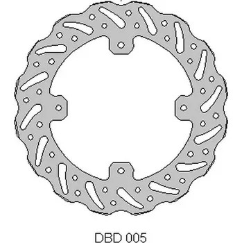 Brzda pro motocykl DELTA BRAKING brzdový kotouč zadní HONDA CR 125 02-07, CRF 250 04-21 -CRF 250 X 04-21 CRF 450 WAVE (240X121X4mm) (4X6,5mm) (NG654X) (DELTA BRAKING brzdový kotouč zadní HONDA CR 125 02-07, CRF 250 04-21 -CRF 250 X 04-21 CRF 450 WAVE (240X121X4mm) (4X6,5mm)